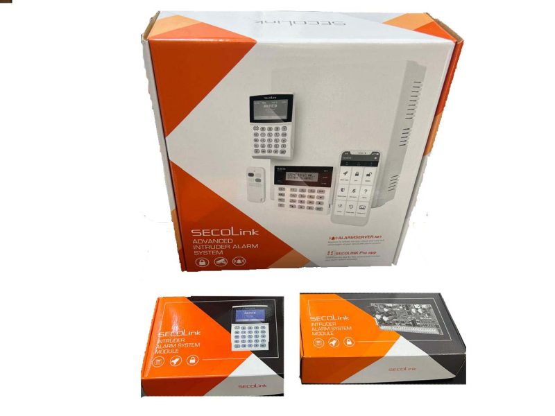 P64 Centrale D’alarme 8-64 Zones Hybrid Filaire & Sans Fil Secolink