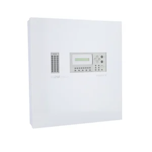 la centrale d'alarme DMTECH 16 zones, certifiée EN54, avec écran LCD pour une sécurité fiable et configurable dans tous vos bâtiments.