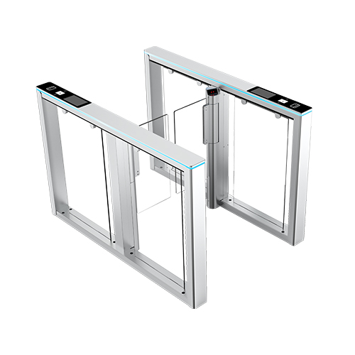 comet-s1200 : une porte rapide multi-identifiants innovante dotée d'un design élégant et transparent qui s'intègre parfaitement dans les environnements d'entreprise. Disponibles en versions à voie unique et à double battant, ces portillons combinent des fonctionnalités avancées avec un châssis léger mais robuste en alliage d'aluminium moulé distinctif. Ils offrent un éclairage ambiant personnalisable avec 7 couleurs RVB et sont conçus pour une installation facile. La série Comet révolutionne la reconnaissance faciale avec huit options de sous-comptage et un objectif ultra grand angle, garantissant des performances optimales pour les personnes de