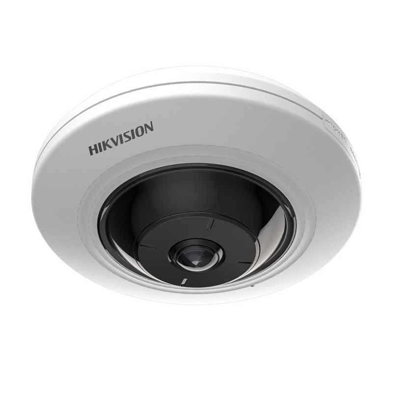 DS-2CD2955G0-ISU : Caméra de Surveillance 5MP IP Réseau Fisheye Fixe Avec Audio and Alarme – Hikvision