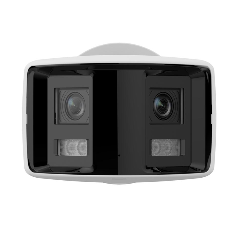 Caméra IP panoramique Vue 180° 6MP fixe AcuSense Avec technologie DarkFighter HIKVISION DS-2CD2T66G2P-ISU/SL