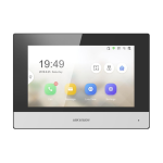 DS-KH6320-TE1 Écran Tactile 7" Vidéophone IP Hikvision | PoE, Alarme, Caméras