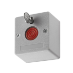 DS-PD1-EB : Bouton anti panique avec clé de réarmement  - Hikvision