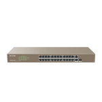 Switch 24FE+2GE/1SFP avec PoE 24 ports