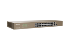 Switch 24FE+2GE/1SFP avec PoE 24 ports