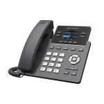 Poste Téléphone IP 2 lignes 4 touches écran LCD couleur rétroéclairé de 2,4 - Grandstream GRP2612