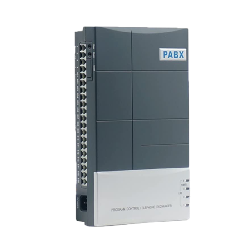 CS-416 : PABX de 4 lignes RTC et 16 postes analogique avec option musique d’attente téléphonique – panafone