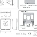 Contacteur à Clé Proteco PRS15 / MYRS - Accessoire Essentiel pour Vos Portails Automatiques