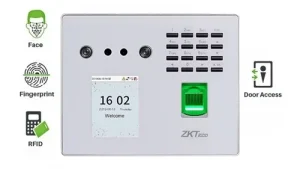Reconnaissance faciale Maroc Fonctionnement ZKTeco MB560-VL Contrôle d’accès biométrique 