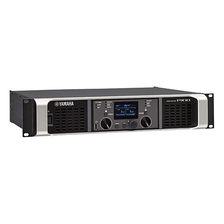 PX10 :   amplificateur de puissance 2x1000 W, classe D, filtres passe-bas et haut, écran LCD, 2 modes de configuration, traitement D-Contour, égaliseur, crossover, filtres, délai et limiteur Couleur : Noir  - YAMAHA
