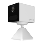 Camera Surveillance Sans Fil Wi-Fi EZVIZ CB2 – Sécurité Intelligente avec Batterie Longue Durée