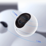 Camera panoramique sans fil EZVIZ H6C 3K Wi-Fi : Sécurité Intelligente Panoramique pour maison intelligente