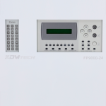 FP9000-24 DMTECH  Centrale d'Alarme Incendie Conventionnelle 24 Zones avec Afficheur LCD