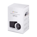 Sonnette Intelligente EZVIZ DP2C Judas Numérique 1080P avec Écran Couleur 4.3", Visiophone et Audio Bidirectionnel
