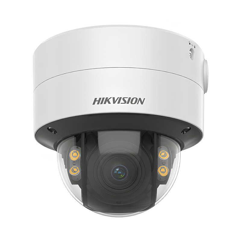 Caméra de Surveillance 8MP 4K IP Réseau ColorVu Dôme Motorizée – Hikvision DS-2CD2787G2T-LZS - Maroc