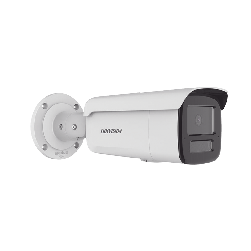 Caméra de Surveillance 6MP IP AcuSense Hikvision DS-2CD2T63G2-4LI2U - Résolution Haute Qualité, Éclairage Hybride Intelligent & Sécurité Audio