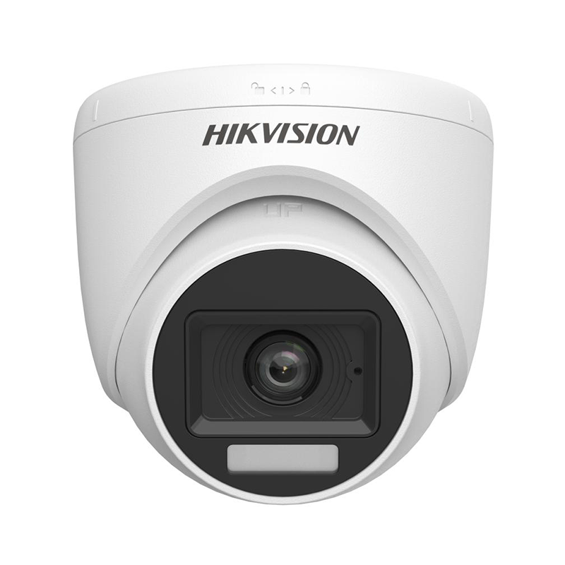 Caméra Tourelle Fixe Intelligente 3K avec Lumière Hybride – Sécurité Intérieure Hikvision DS-2CE76K0T-EXLPF