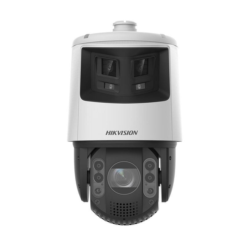 Caméra de Surveillance 6+4 MP Hikvision DS-2SE7C432MWG-EB/26 – Dôme Réseau 32X TandemVu ColorVu et IR