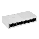 DS-3E0108D-O : Switch réseau plastique Fast Ethernet 8 ports 8 ports Ethernet 10/100 Mbps Marque Hik Vision
