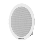 Haut-parleur de Plafond Analogique 6W Hikvision DS-QAE0206G1-V – Installation Facile et Son de Haute Qualité