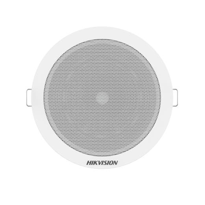 Haut-parleur de Plafond Analogique 6W Hikvision DS-QAE0206G1-V – Installation Facile et Son de Haute Qualité