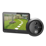 Sonnette Intelligente EZVIZ CS-HP4 – Visiophone HD, Judas Numérique et Interphone Connecté pour une Sécurité Inégalée et Complète