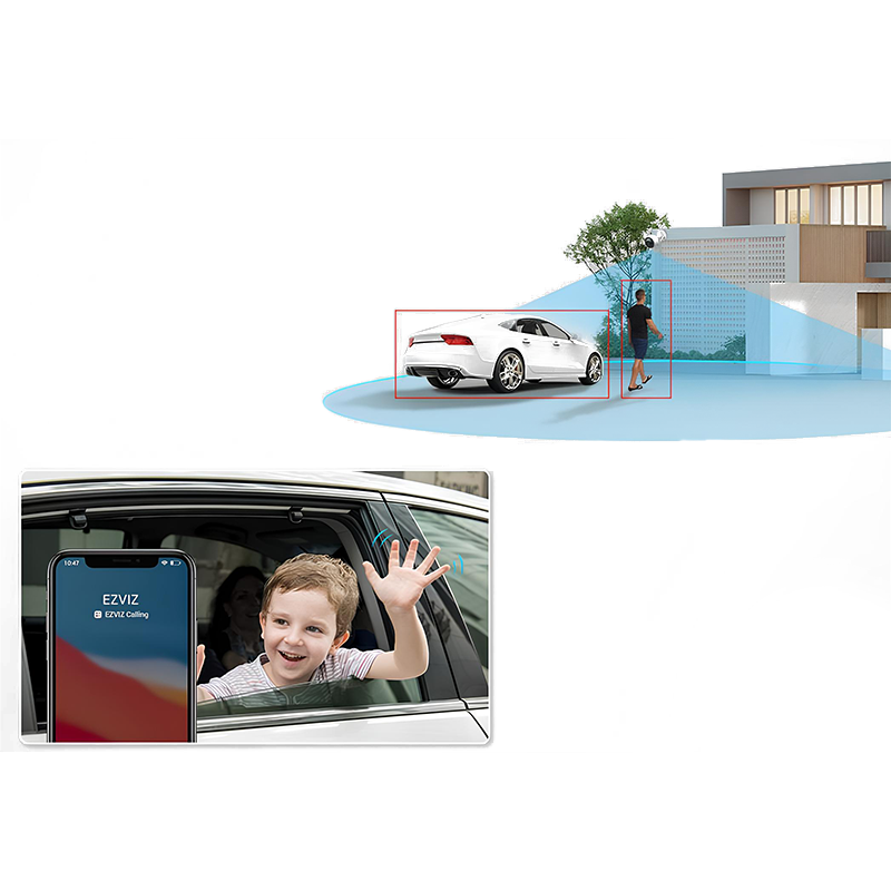 Caméra wifi Exterieur EZVIZ CS-H3 SMART HOME