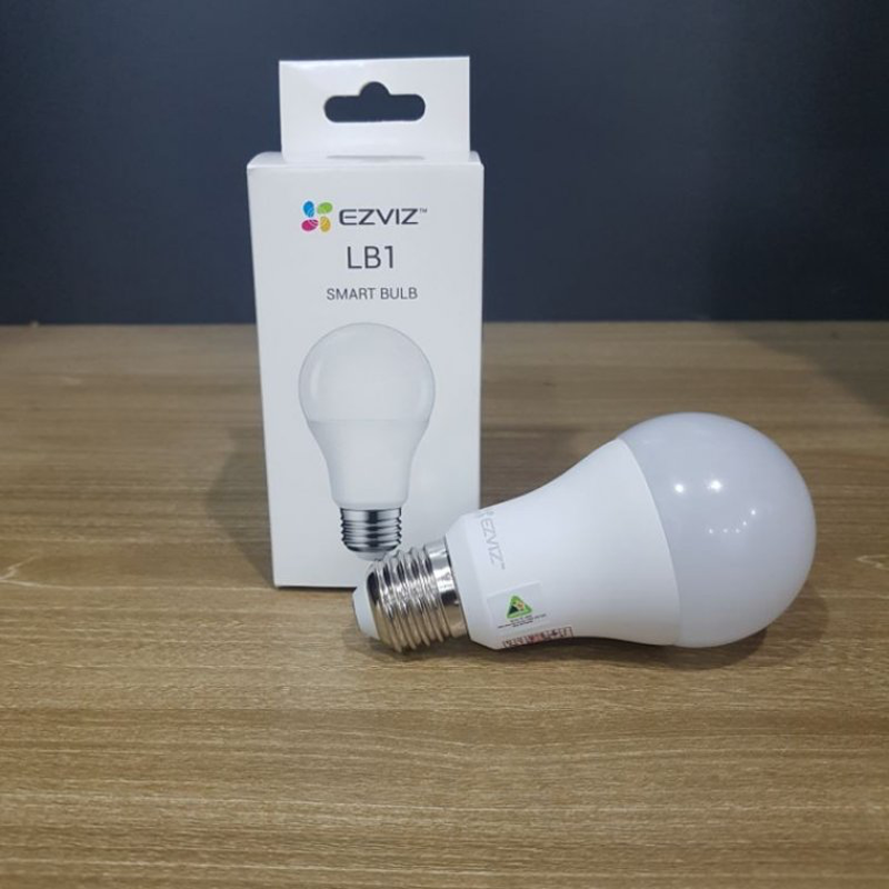 Ampoule LED Wi-Fi Connectée EZVIZ LB1  Intensité Variable, Compatible Alexa et Google Assistant