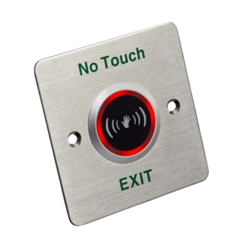 DS-K7P03 Bouton de Sortie & Urgence Hikvision  – Inox, LED & Haute Durabilité