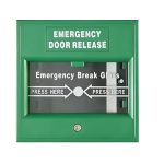 DS-K7PEB /verte Bouton d’Urgence Hikvision – Bris de Glace Sécurisé
