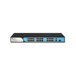 S1200-24P2G1S BDCOM  – Switch PoE 24 Ports, 370W, Non Géré