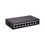 S1508D BDCOM– Switch Non Géré 8 Ports Gigabit, Compact et Silencieux