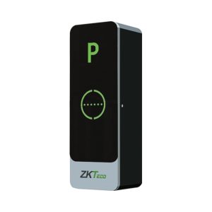 Barrière levante automatique BG1060 ZKTeco avec moteur sans balais et éclairage LED interactif pour un contrôle d'accès optimal. 