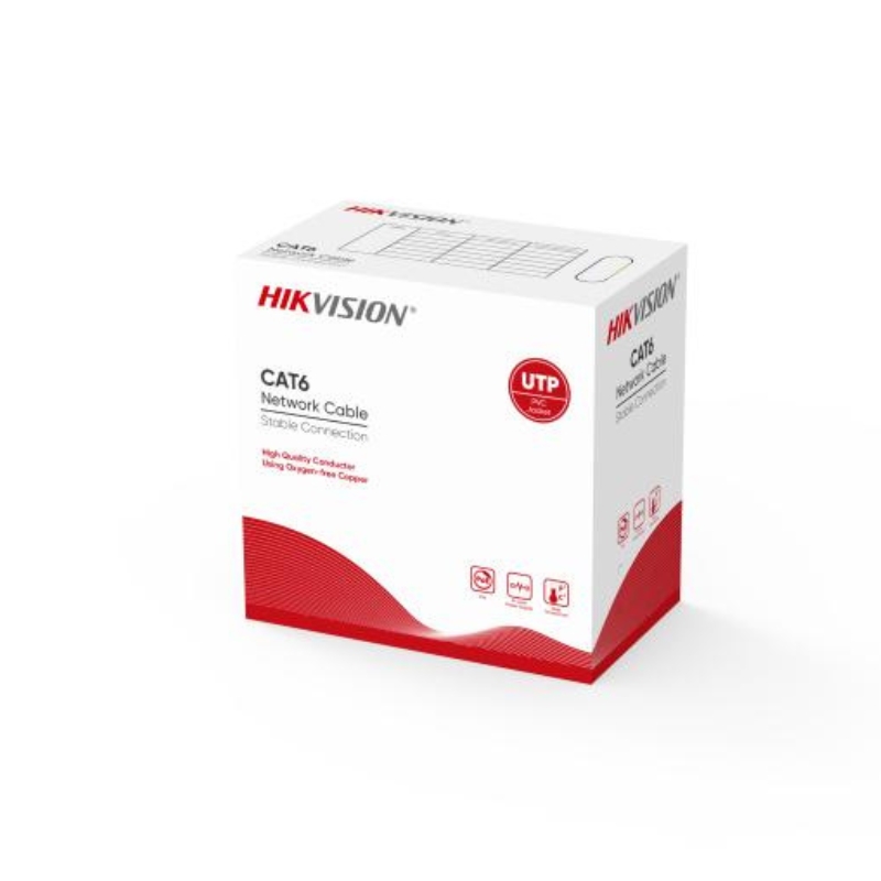 DS-1LN6UZC0 Câble Réseau CAT6 U/UTP – Hikvision